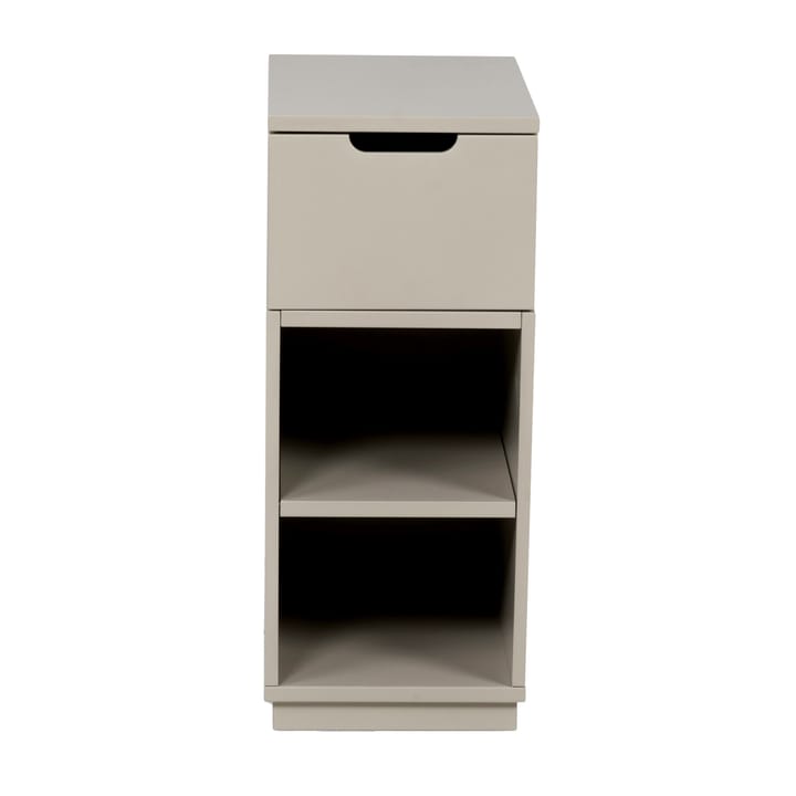 Aoko sängbord 72 cm 1 låda - Beige - Mavis