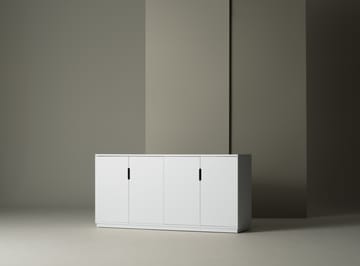 Aoko sideboard 77x160 cm - vit lack - Mavis