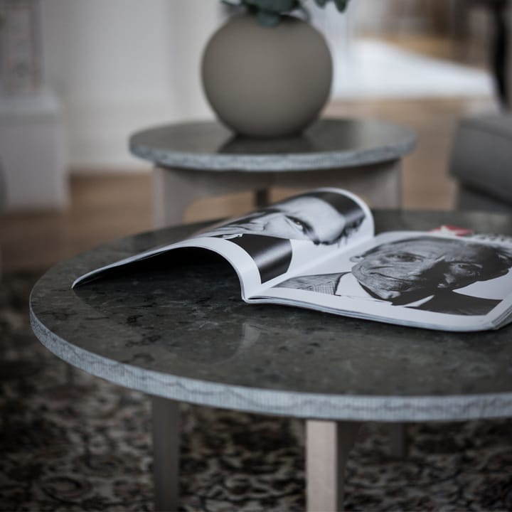 Höllviken soffbord - Kalksten-vitpigmenterade ekben - Mavis