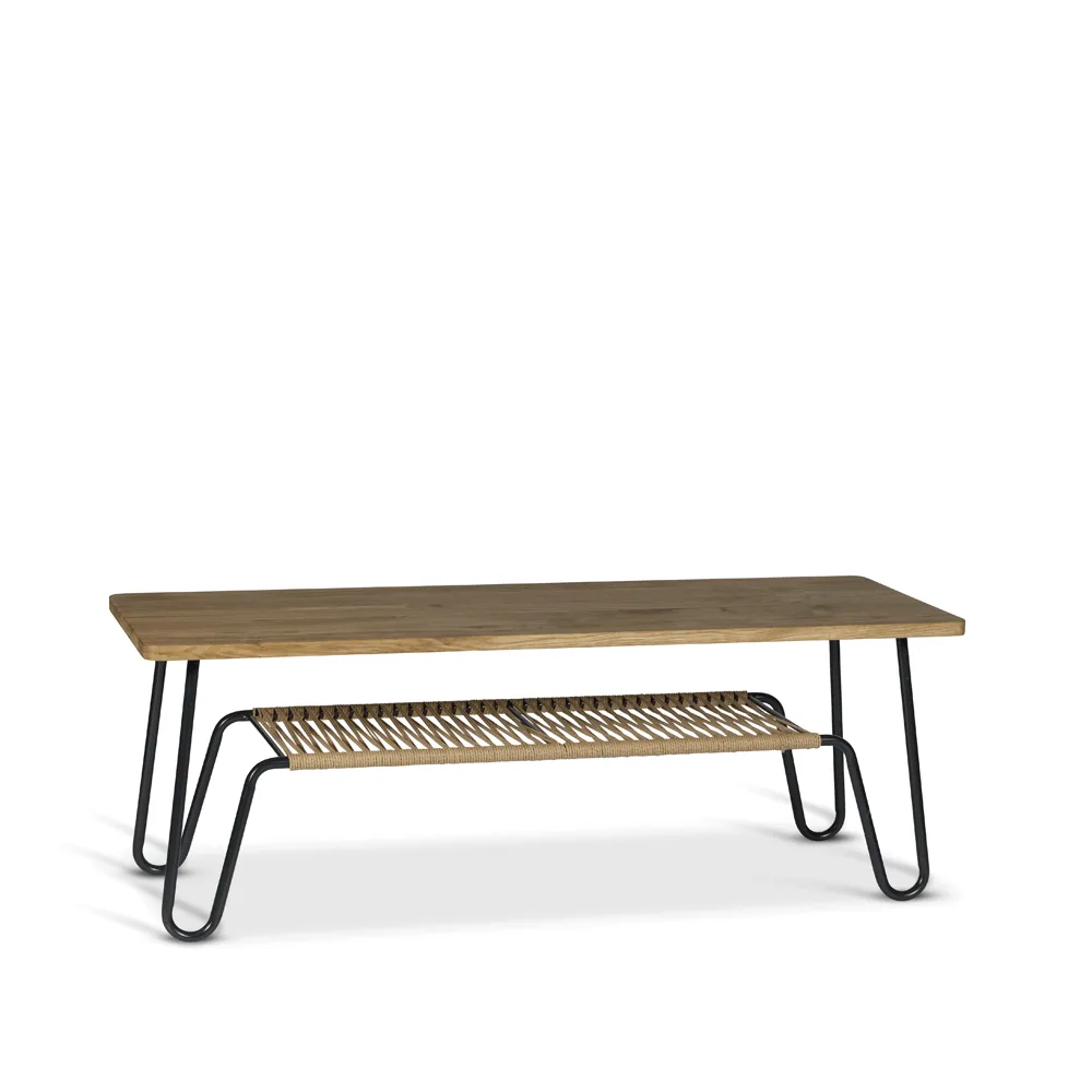 Marcel soffbord, ek olja rustik, 140x50 Mavis