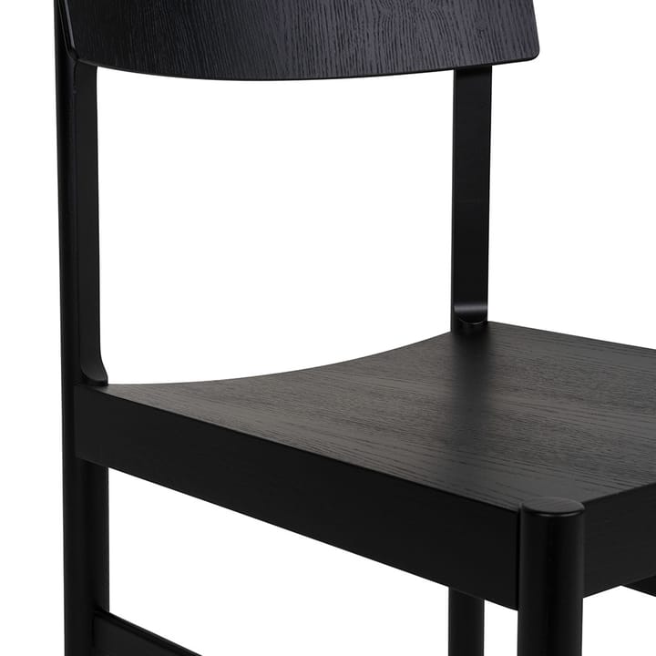 Rod stol - svart lasyr - Mavis