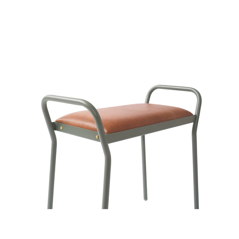 Anyone Pall, green grey/vintage cognac Maze