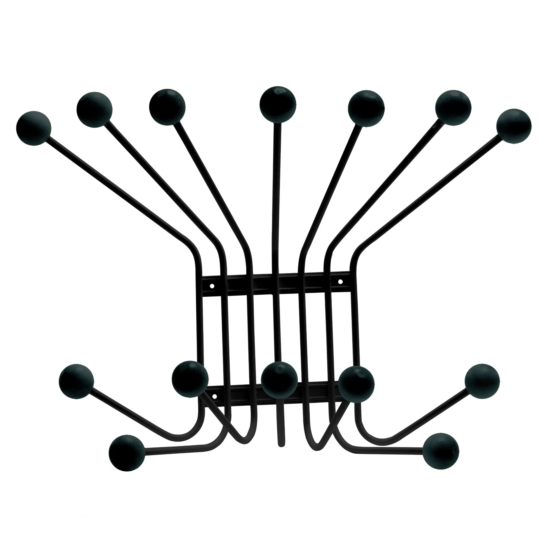 Bill L klädhängare, svart Maze