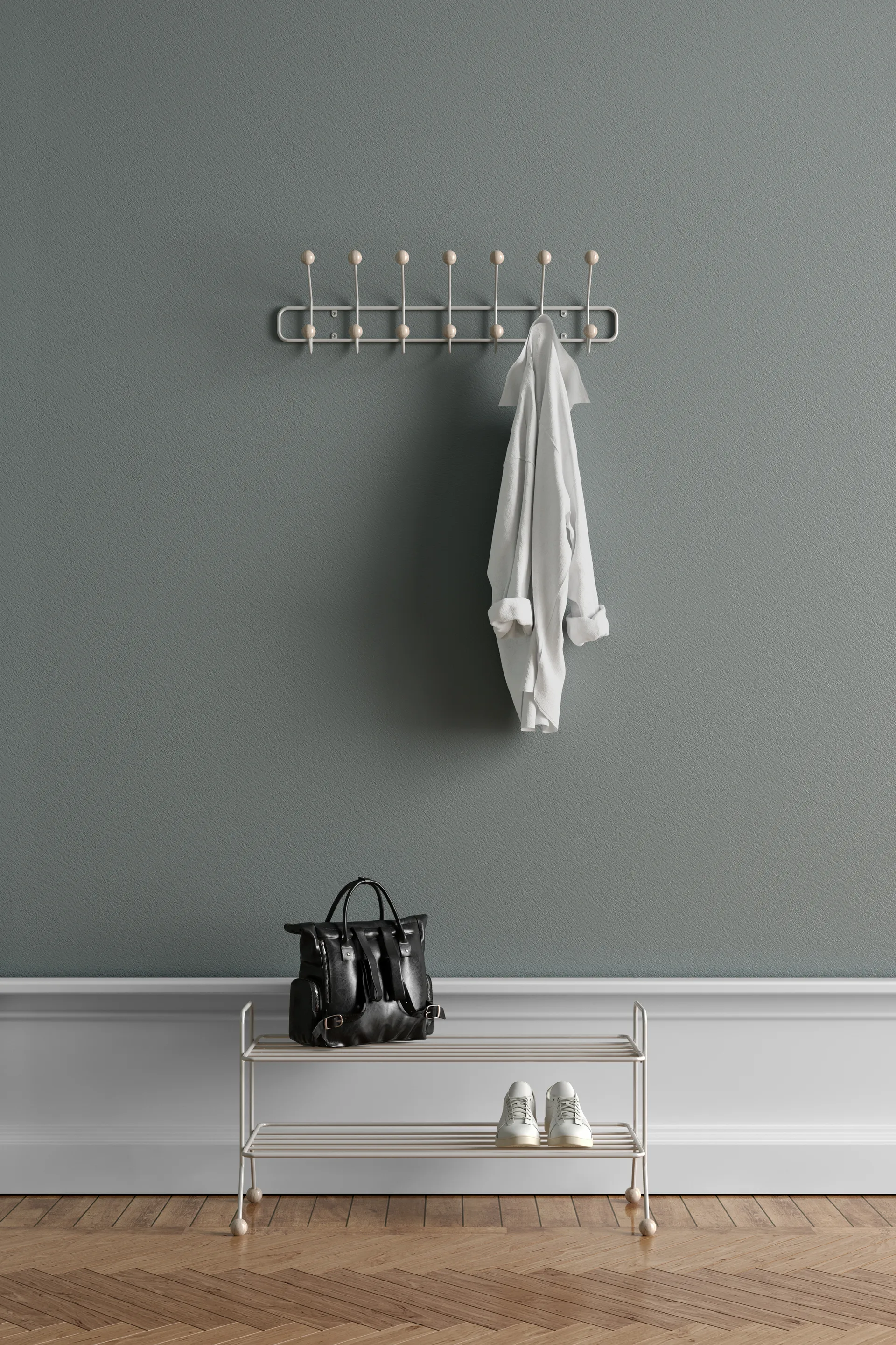 Bill Shoe Shelf L skohylla, Greige Maze