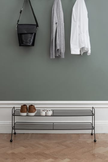 Bill Shoe Shelf L skohylla - svart - Maze