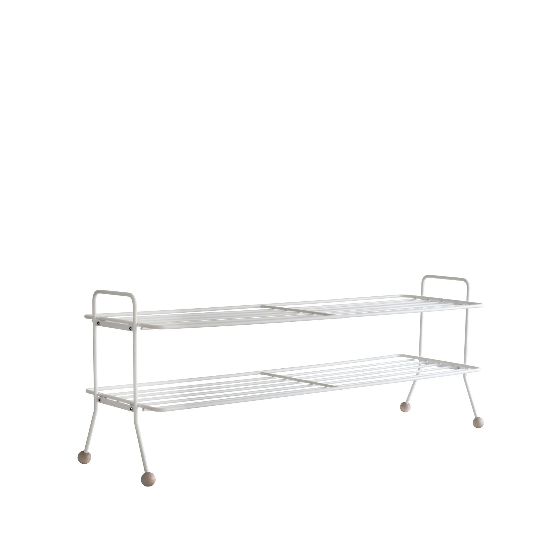 Bill Shoe Shelf L skohylla, vit Maze