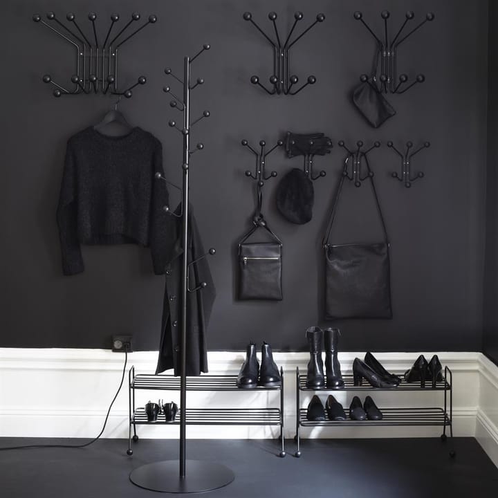 Bill Shoe Shelf, svart Maze