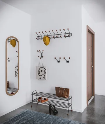 Bill skohylla L - Svart-mörkbrun - Maze