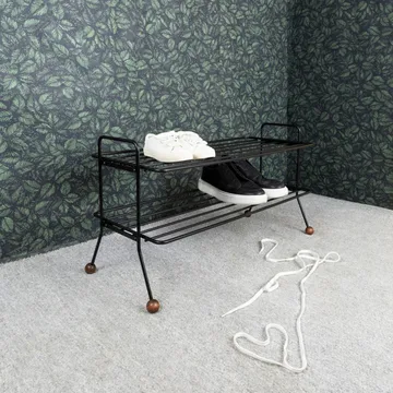 Bill skohylla - Svart-mörkbrun - Maze