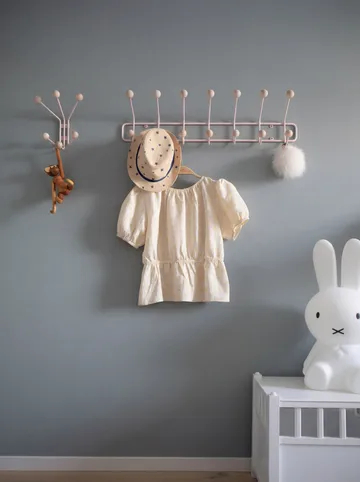 Bill XS klädhängare - Pale pink - Maze