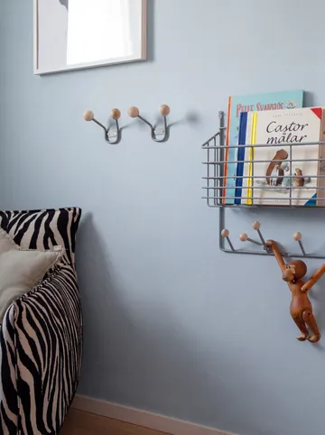 Bill XXS klädhängare - Pigeon blue - Maze