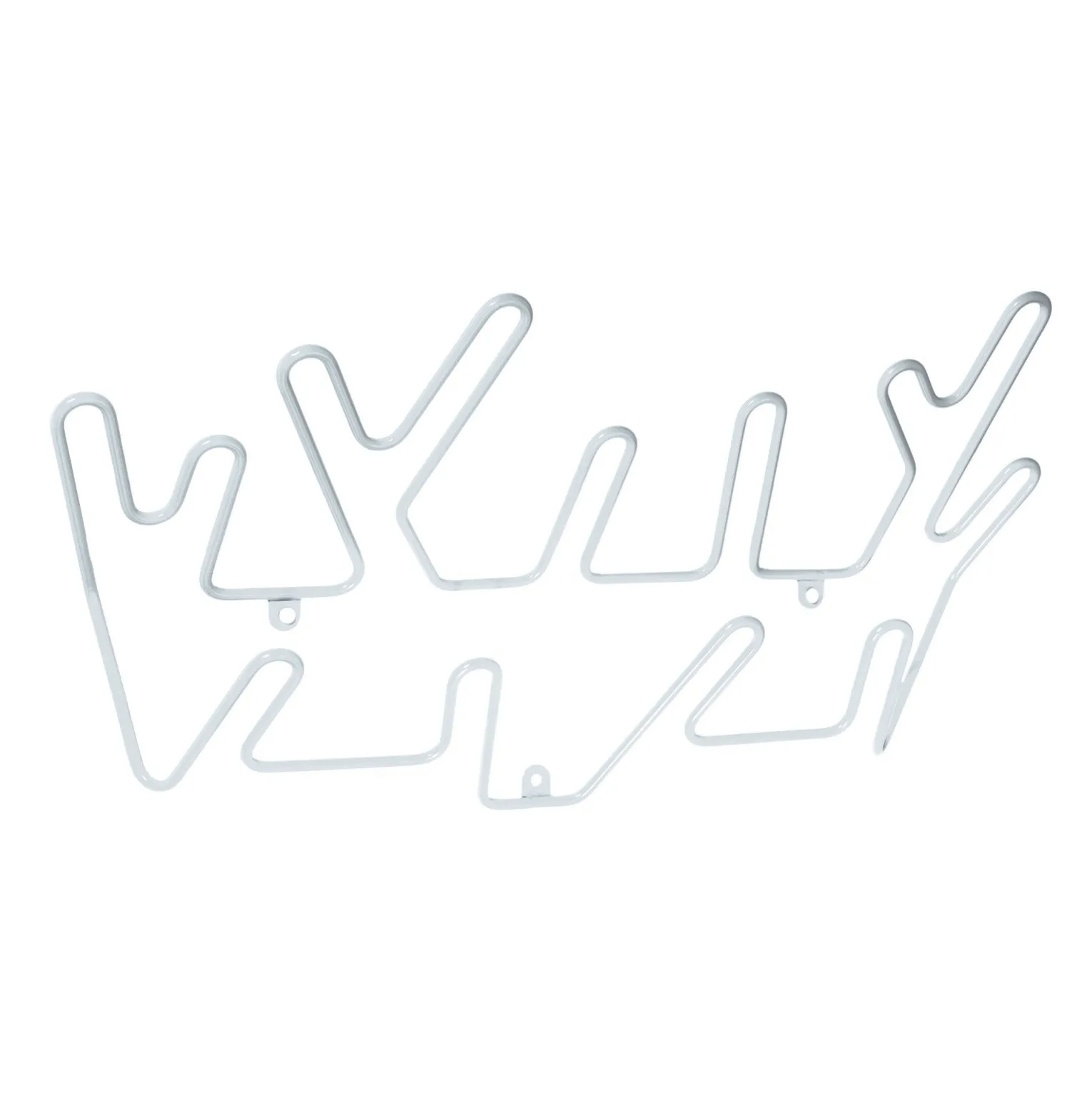 Crown hängare, vit Maze