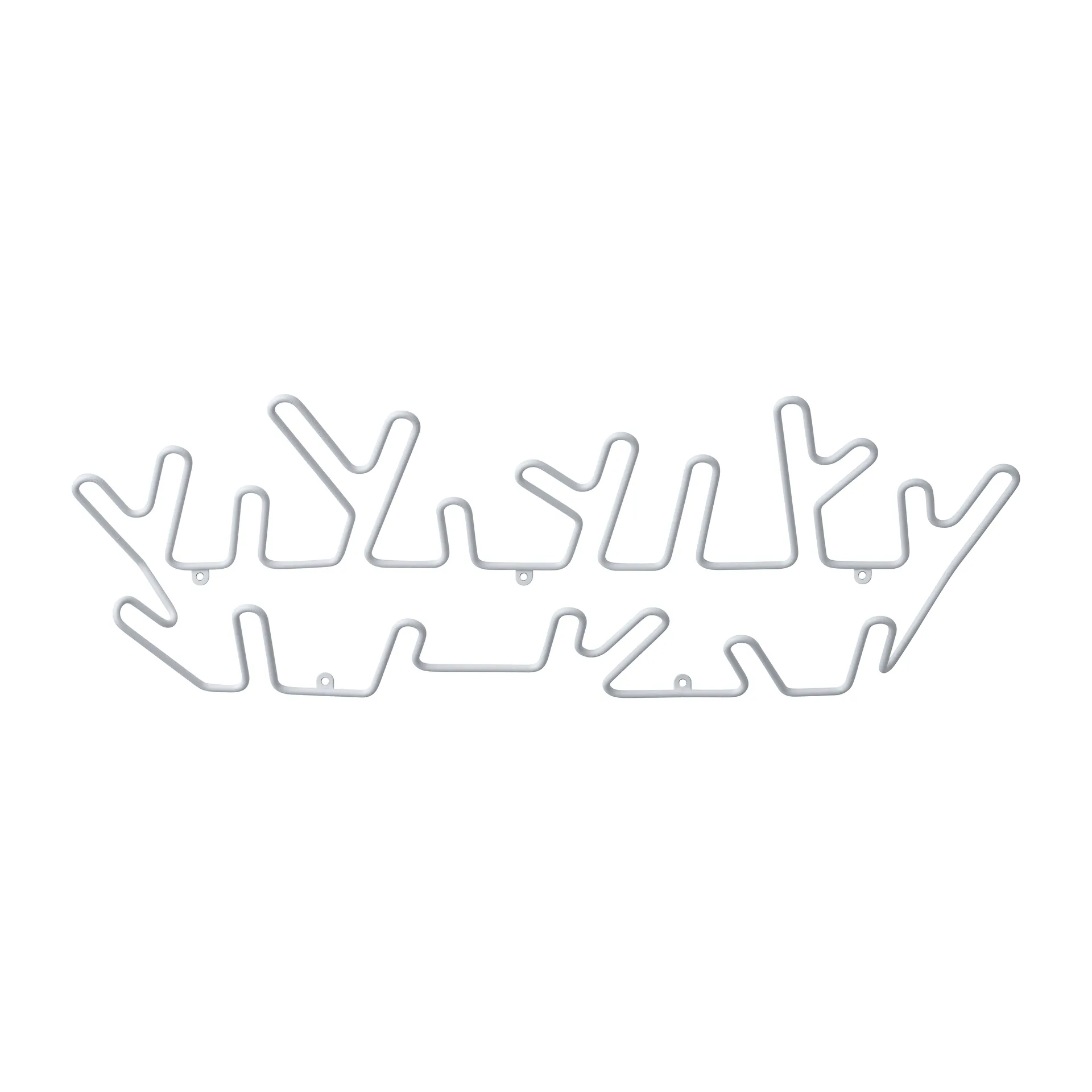 Crown L hängare, White Maze