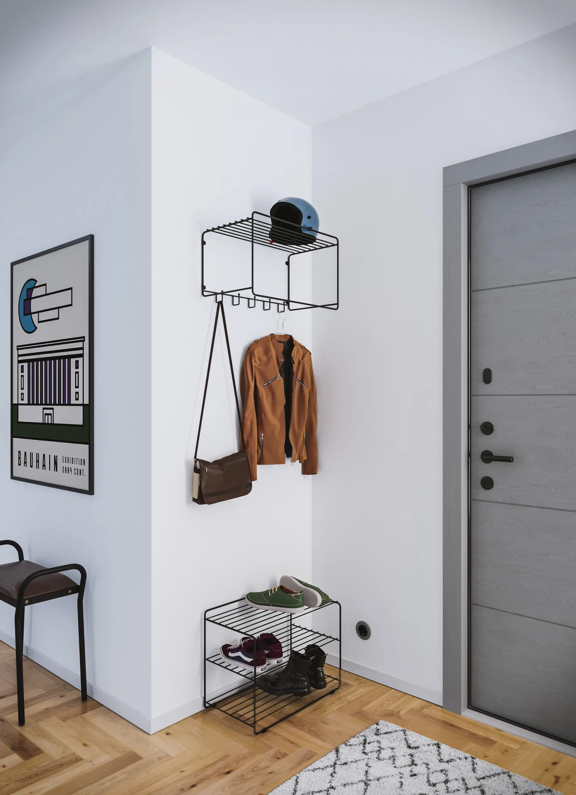 Downtown skohylla, Svart Maze