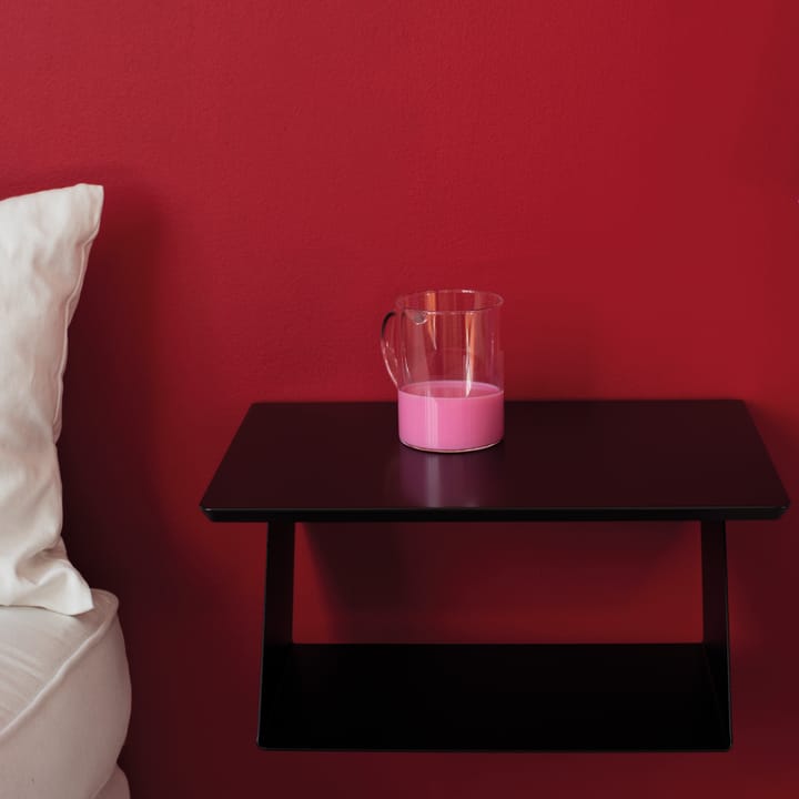 Edgy hylla, svart Maze
