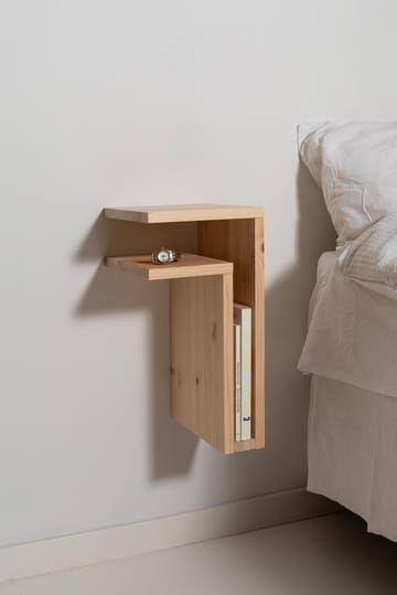 F-shelf Play DIY vägghylla - Pine, left - Maze