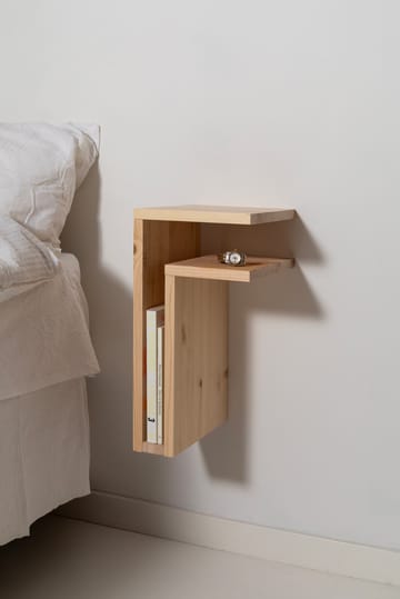 F-shelf Play DIY vägghylla - Pine, right - Maze