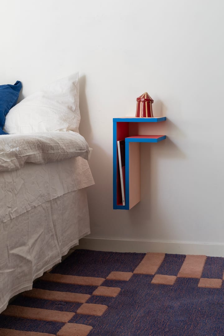 F-shelf Play DIY vägghylla, Pine, right Maze