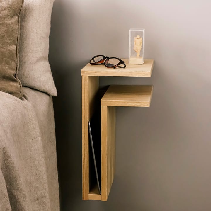 F-shelf vägghylla ek, Hylla åt höger Maze