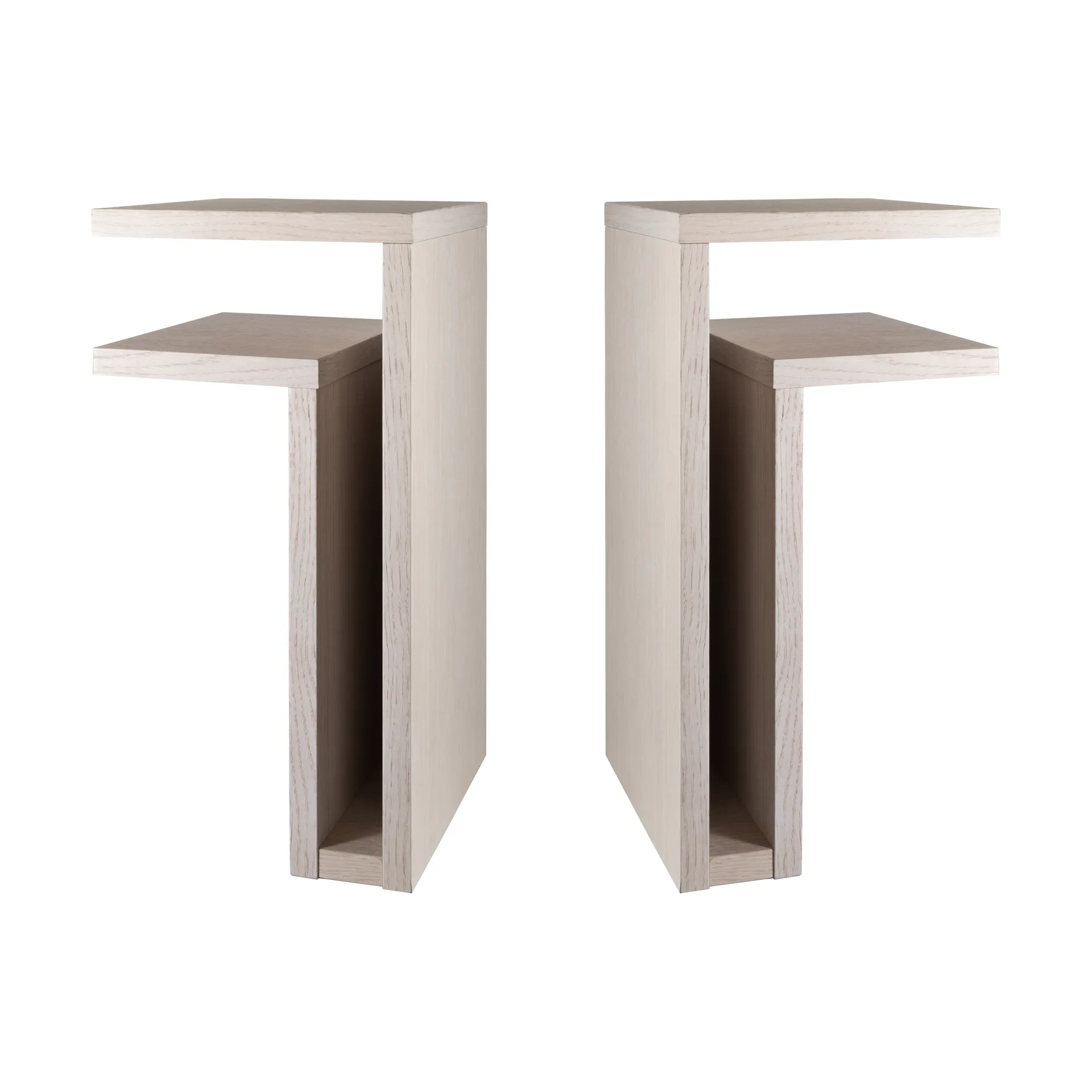 F-shelf vägghylla white oak höger + vänster 2 delar Maze