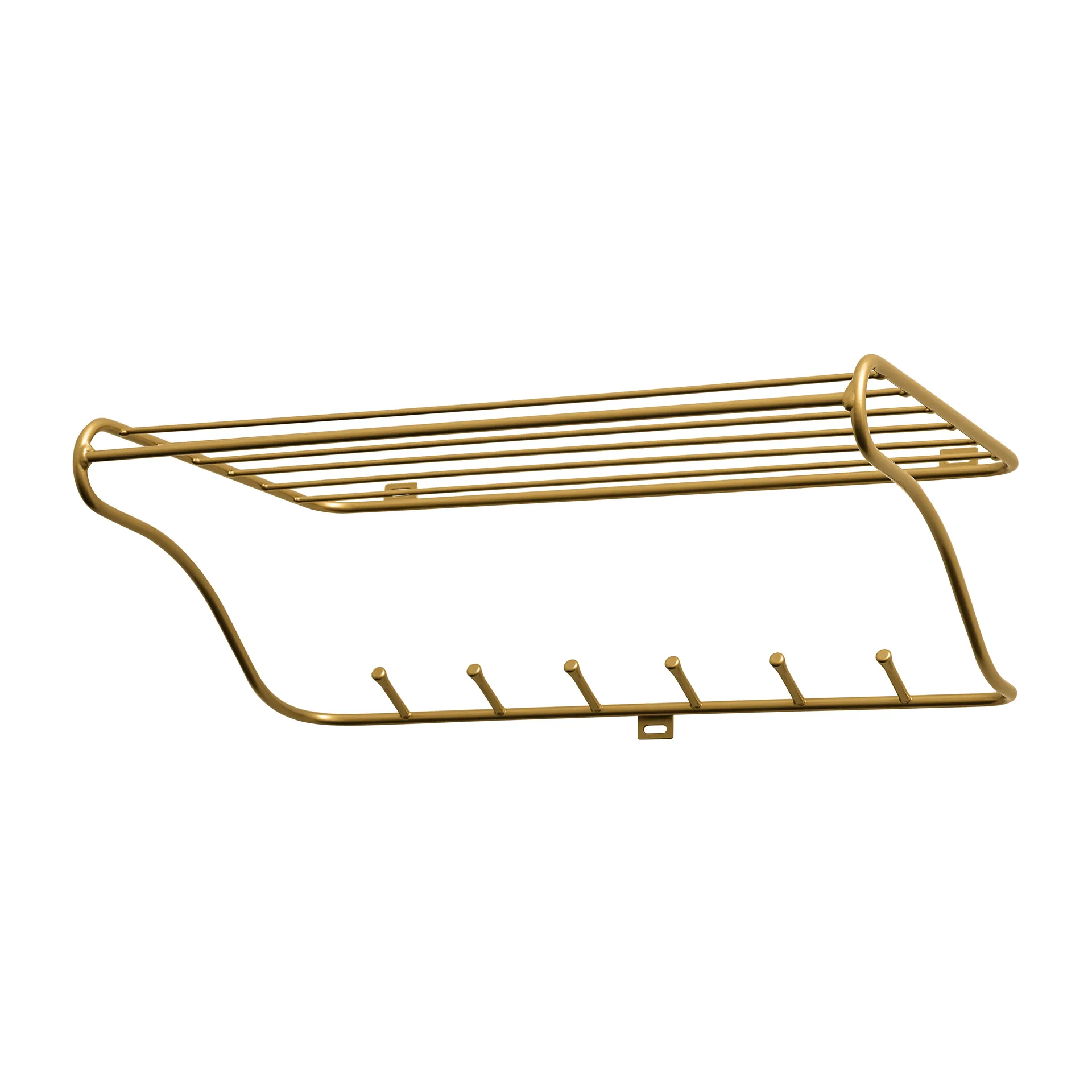 Hat Rack hatthylla, mässing Maze