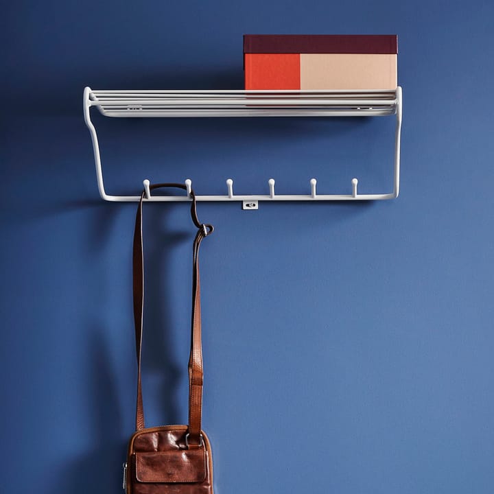 Hat Rack hatthylla, vit Maze