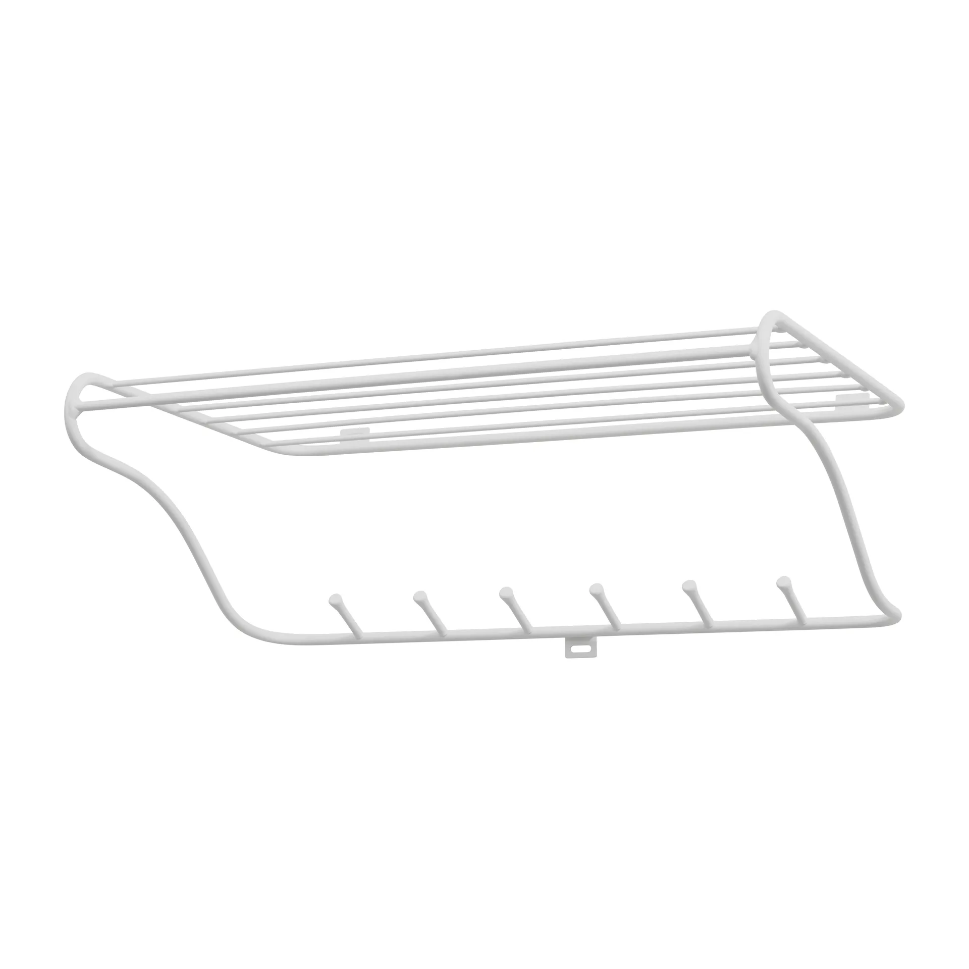 Hat Rack hatthylla, vit Maze