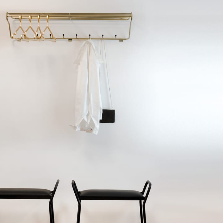 Hat Rack L hatthylla, mässing Maze