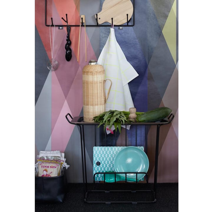 Minnie Mae Paper brickbord, svart Maze