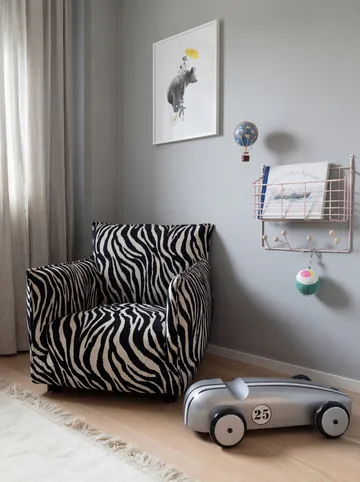 Mitten shelf hylla junior - Pale pink, 38,6x35,2x8,6 cm - Maze