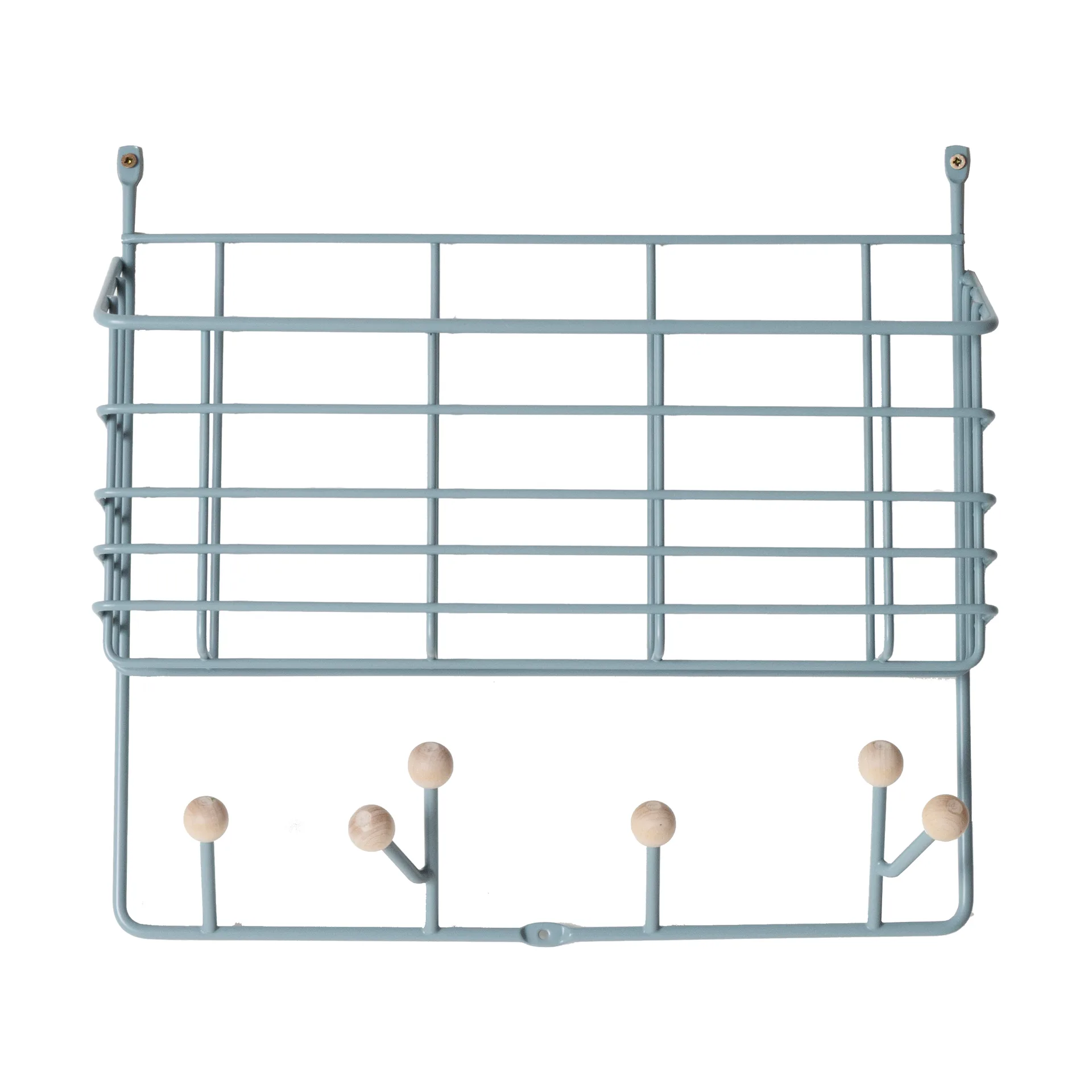 Mitten shelf hylla junior, Pigeon blue, 38,6x35,2x8,6 cm Maze