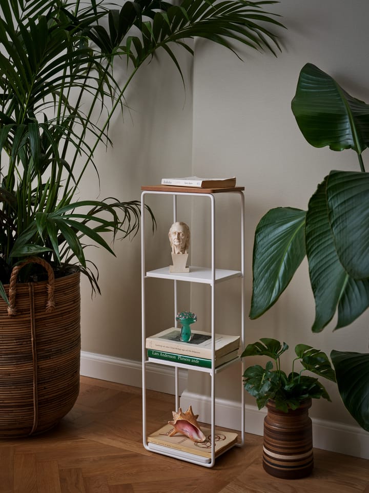 Mixrack Floor Shelf L hylla 26x19x82,2 cm, Oak-white Maze