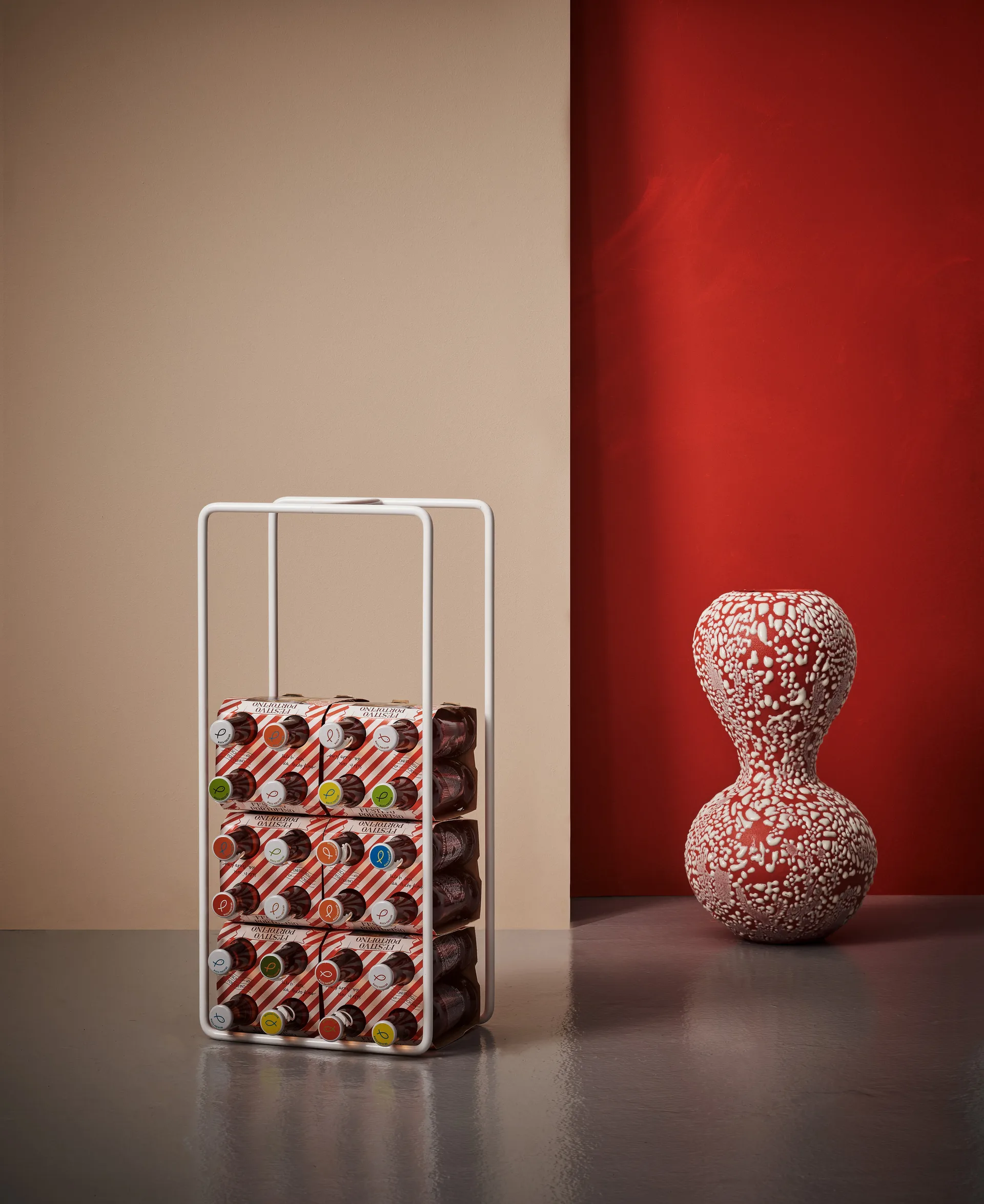 Mixrack förvaringsställ, Vit Maze