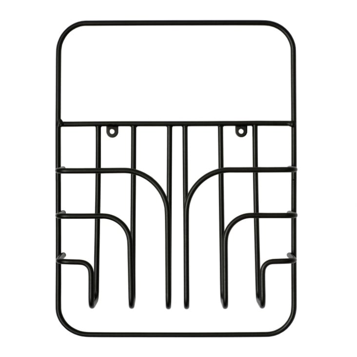 Maze Now S tidningsställ svart | Skandinavisk Design | Tidningsförvaring | Svart