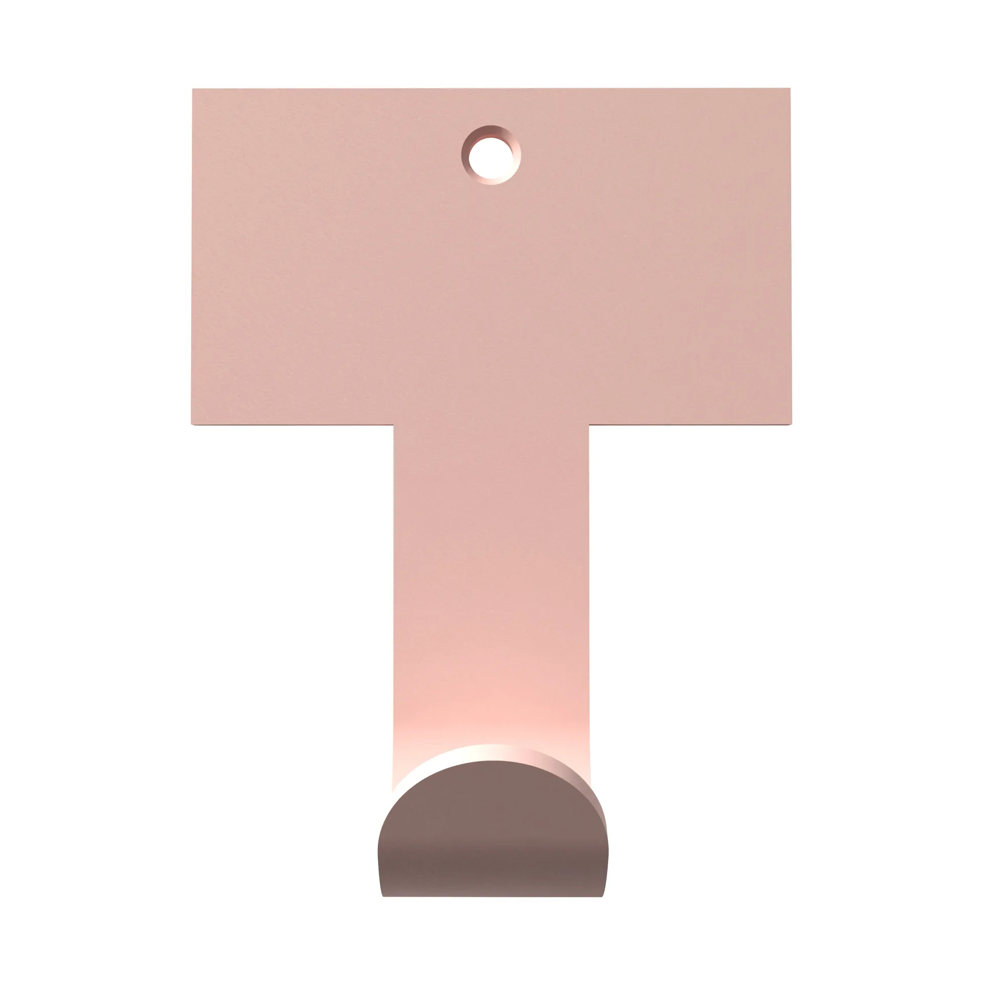 Only Hooks krok XS, Pale pink Maze