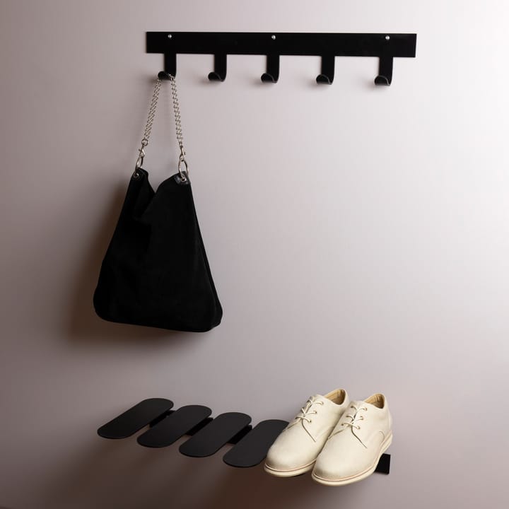 Only Hooks kroklist, svart Maze