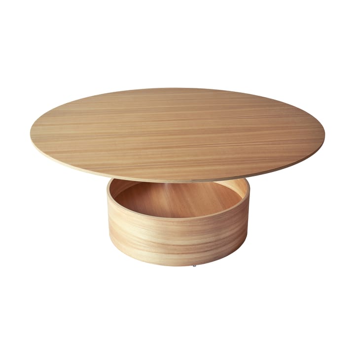 Parasol L soffbord Ø90 cm, Oak Maze