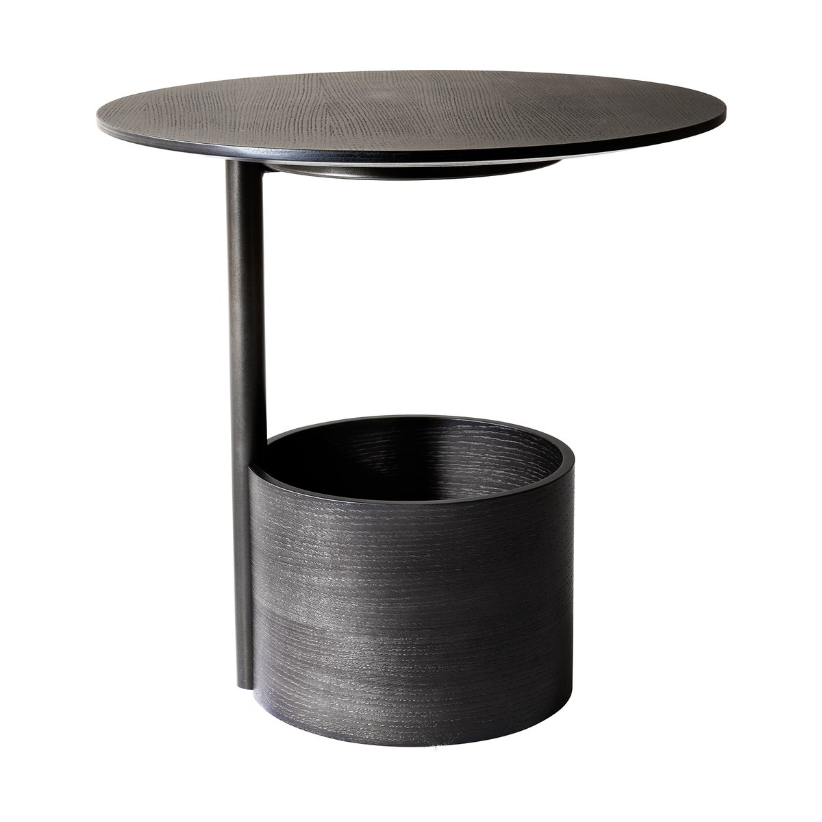 Maze Parasol S soffbord o50 cm Dark stained oak | Skandinavisk Design | Soffbord | Brun