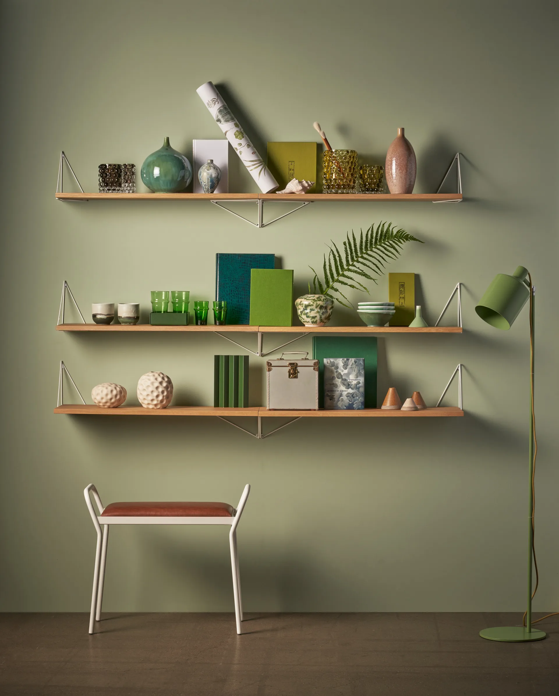 Pythagoras Bundle B hyllsystem ek-vit Maze