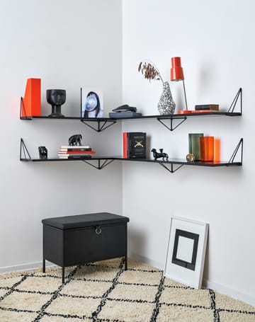 Pythagoras Shelf L hyllplan - svart - Maze