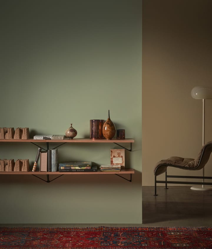 Pythagoras Shelf L hyllplan, Valnöt Maze