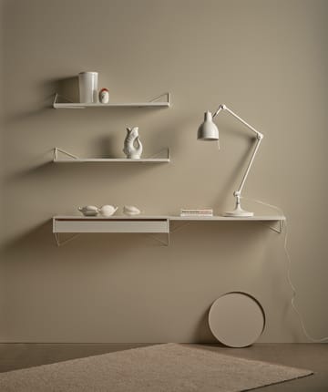 Pythagoras Shelf L hyllplan - vit - Maze