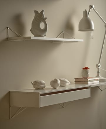 Pythagoras Shelf L hyllplan - vit - Maze