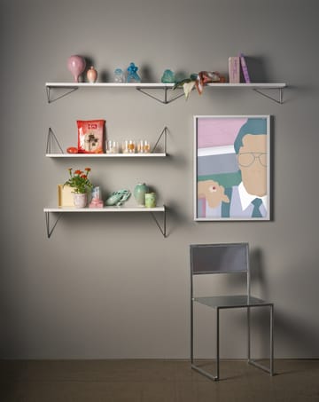 Pythagoras Shelf L hyllplan - vit - Maze