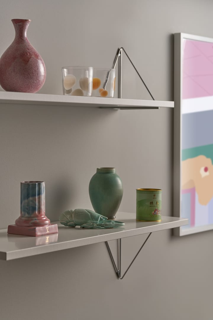 Pythagoras Shelf L hyllplan, vit Maze