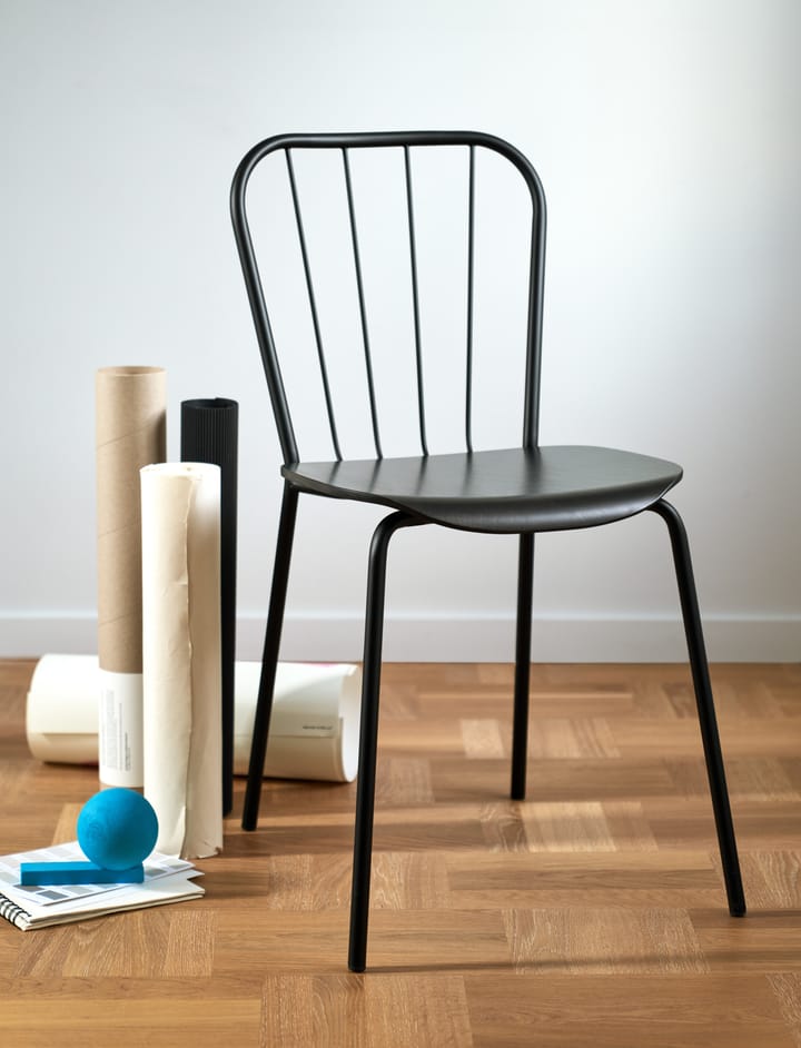 Same Chair stol, Svart Maze