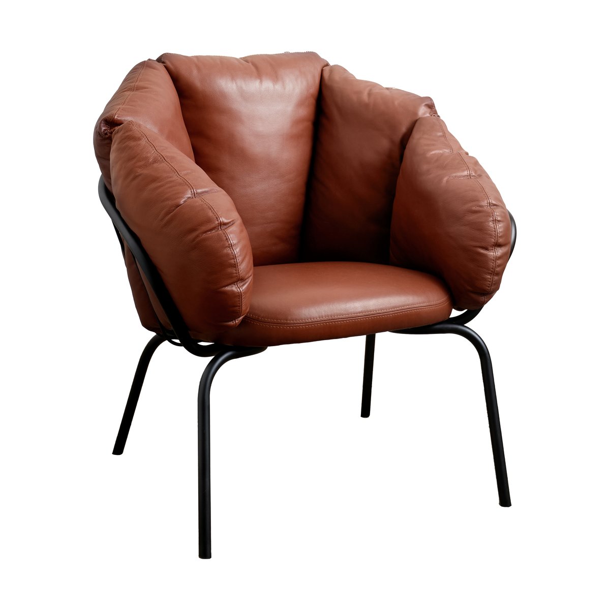 Maze Same Easy fåtölj Black-brown | Skandinavisk Design | Fåtöljer & Fotpallar | Brun