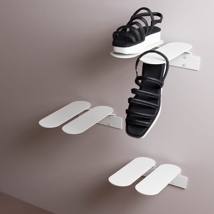 Step S skohylla, vit Maze