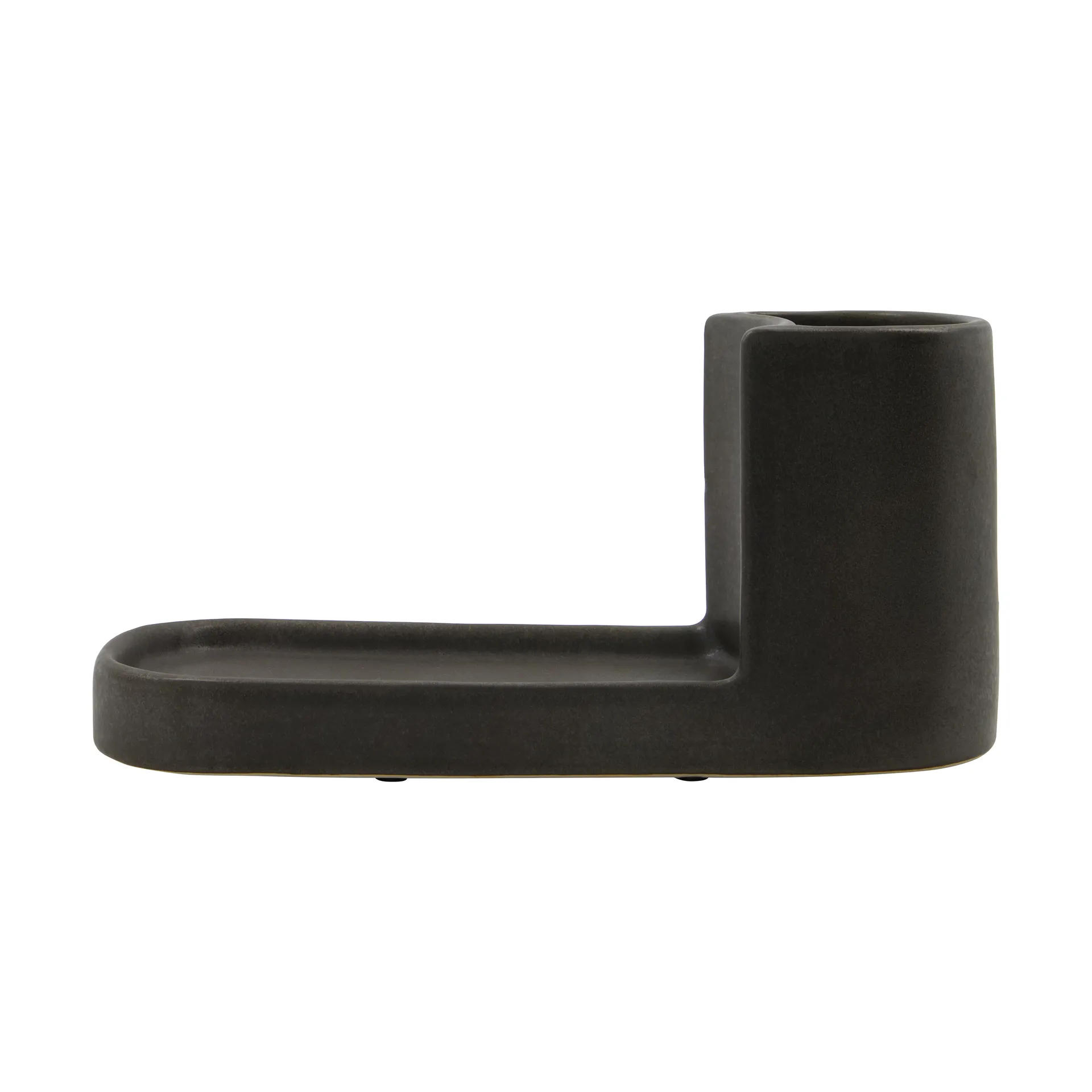 Datura Borste-och tvålhållare, Mörkgrå Meraki