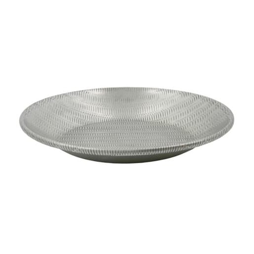 Malva bricka Ø20 cm, Antiksilver Meraki